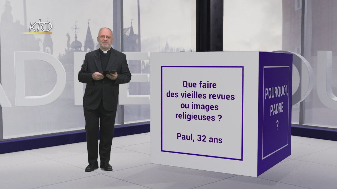 Que faire des vieilles revues ou des images religieuses ?