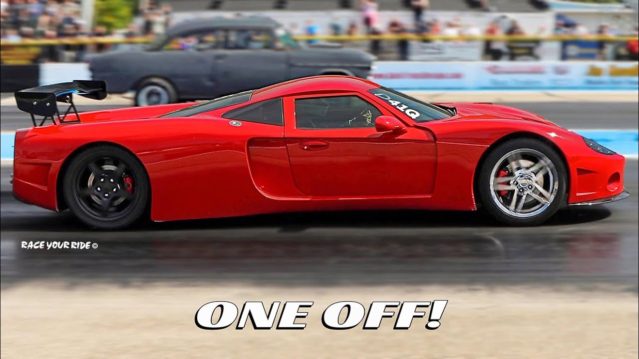 STRETCHED OUT SUPERCAR! ONE OFF! LS POWERED GTM CONCEPT KIT CAR! '22 HOT ROD DRAGWEEK BYRON!