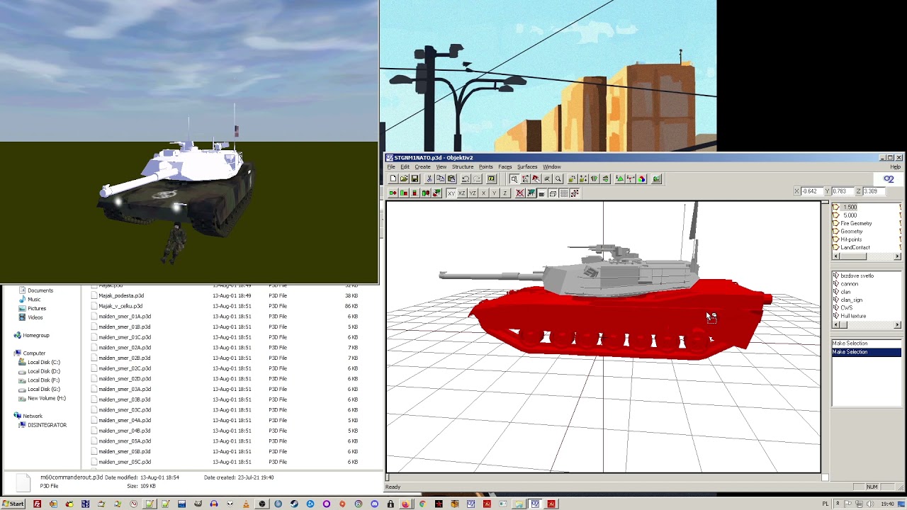 How to Launch Oxygen (Objektiv2) Light + External Viewer (buldozer)