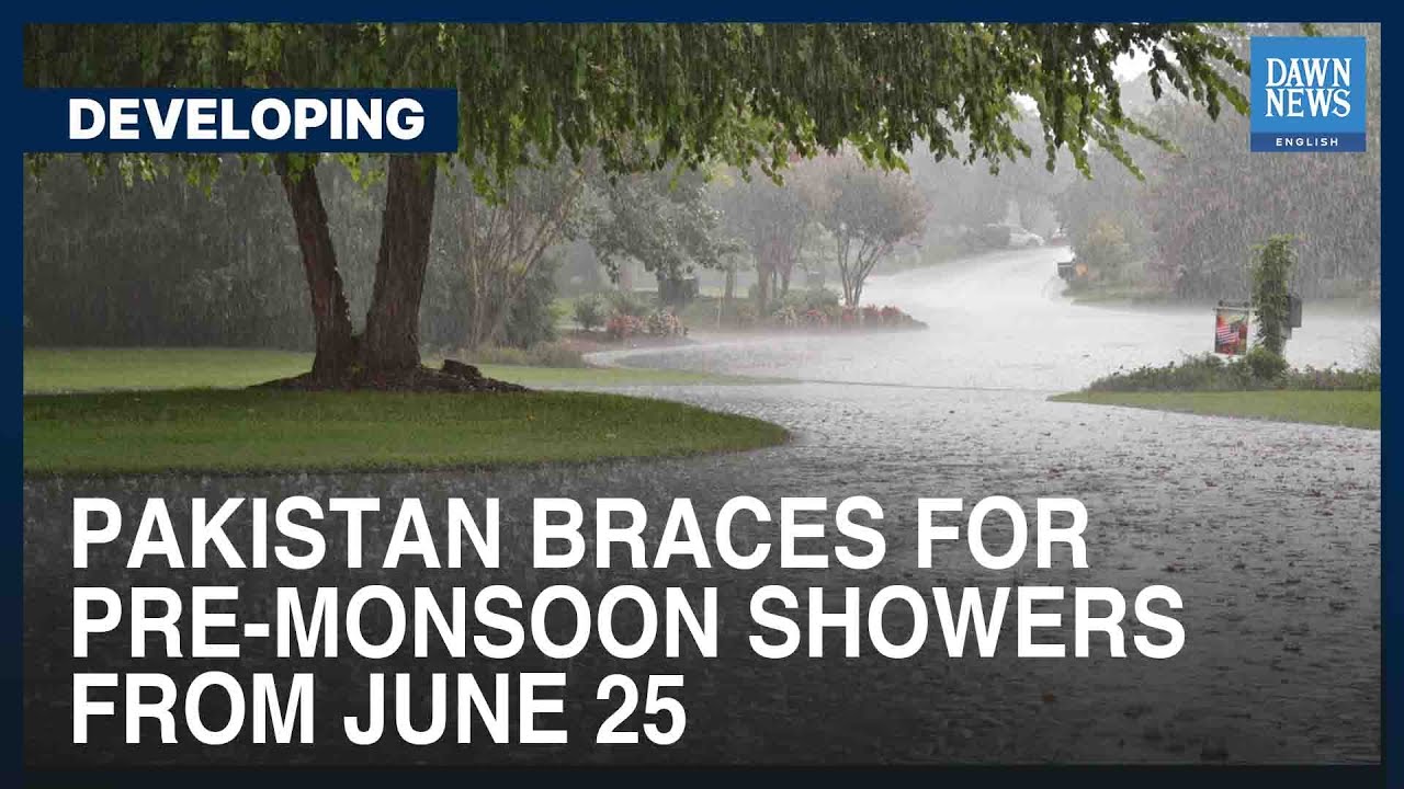 NDMA Warns Of Urban Flooding, Landslides As Pakistan Braces For Pre-Monsoon Showers From June 25