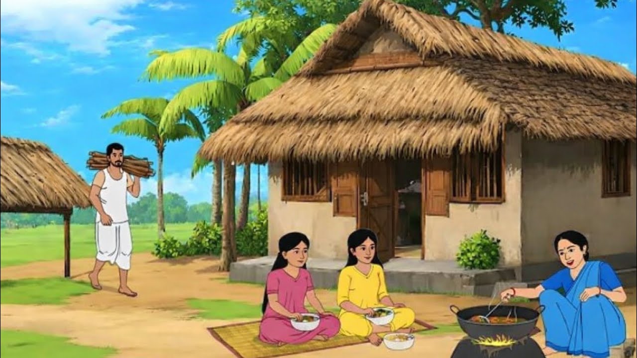 गरीब की किस्मत || Hindi moral stories || Hindi kahani || Sky Toons 