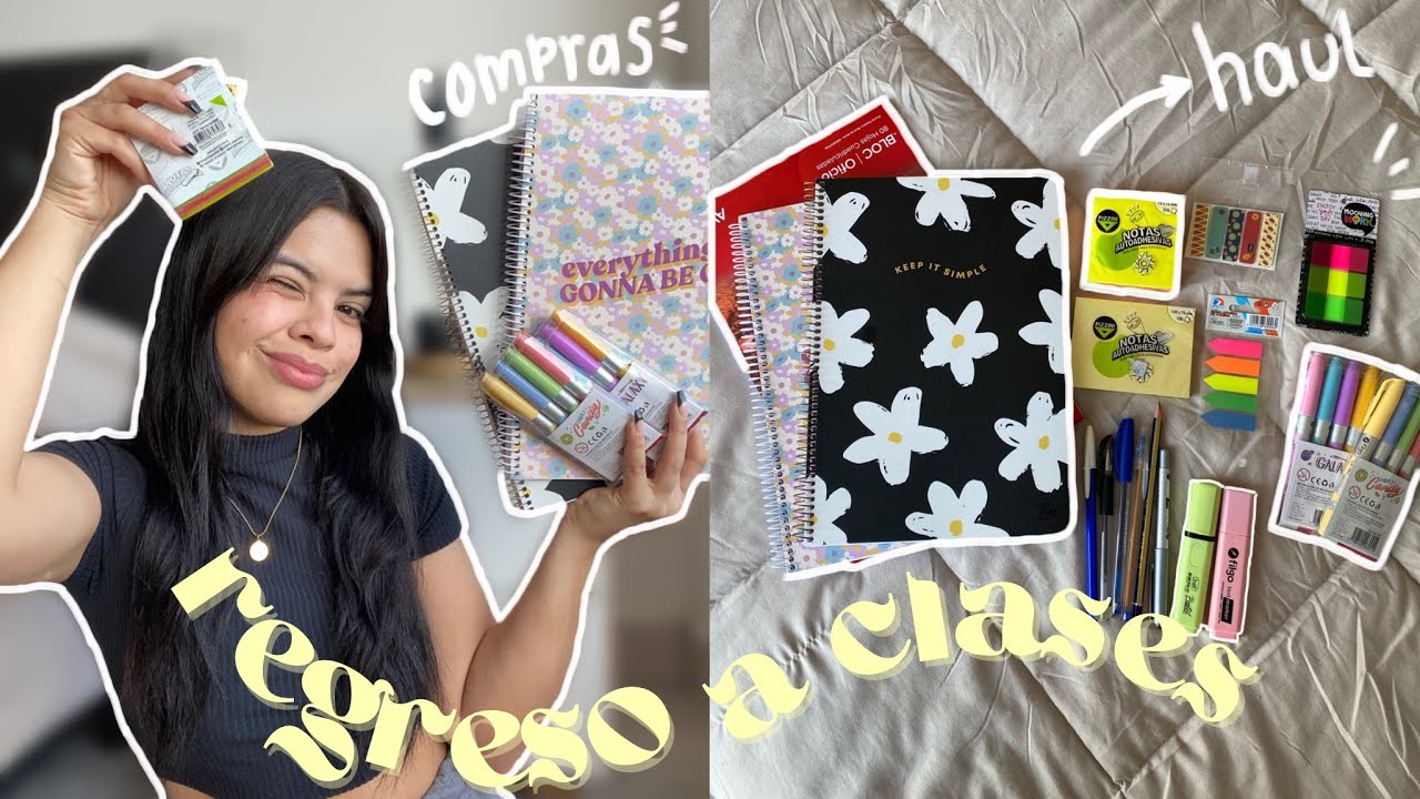 PREPARÁNDOME para VOLVER a la UNIVERSIDAD | haul de librería, compras & armando el bolso 🌱 vlog