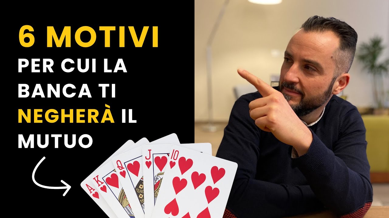 5 MOTIVI CHE TI FARANNO NEGARE IL MUTUO PIÙ UN SESTO CHE TI STUPIRÀ