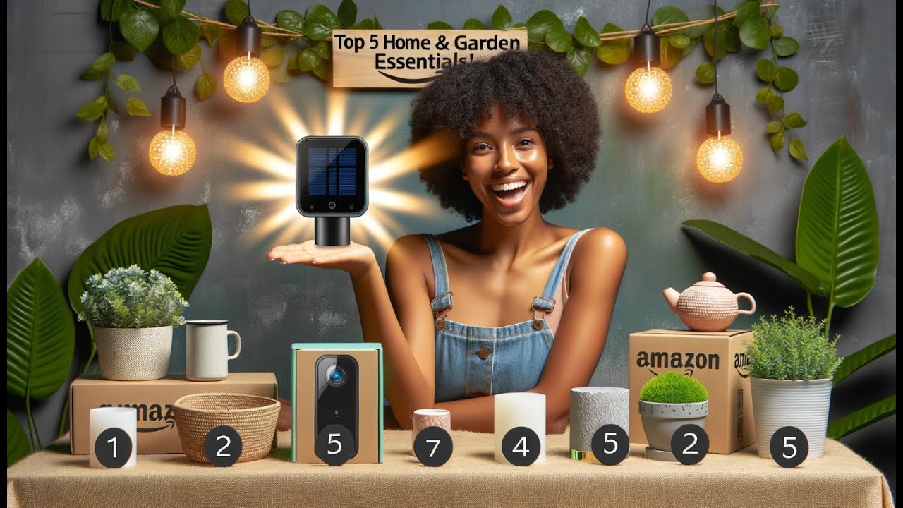Top 5 Amazon Must Haves for Your Home & Garden