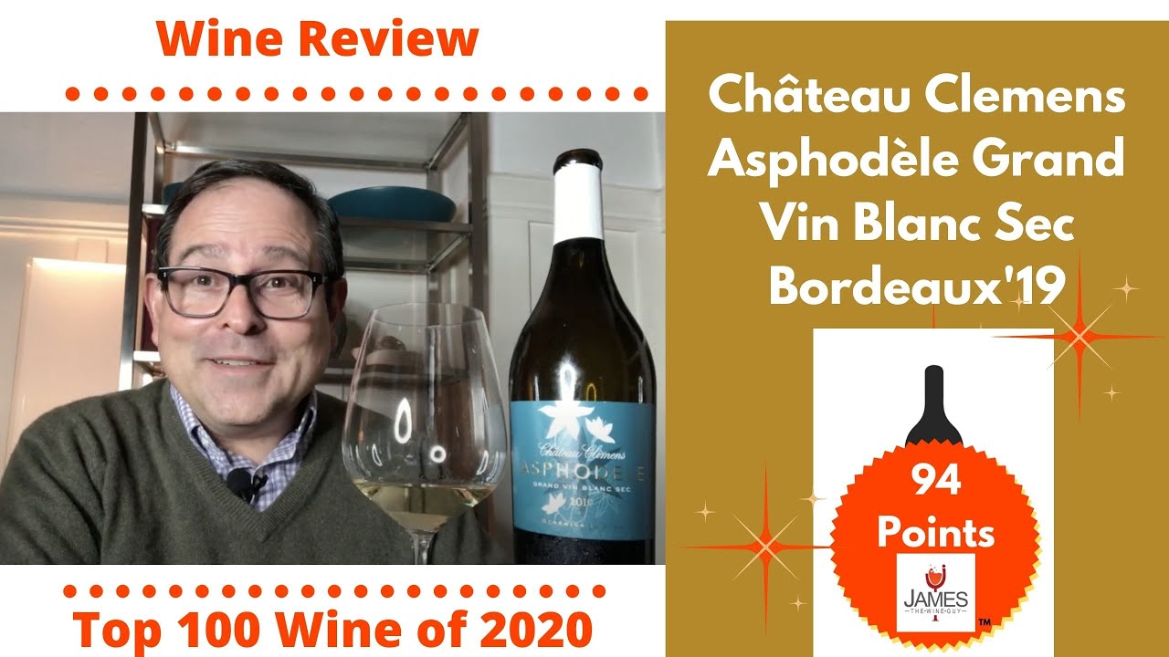 Château Climens Asphodèle Grand Vin Blanc Sec Bordeaux  '19 94 Points