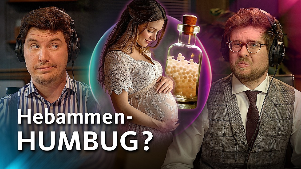 Wenn die Hebamme SCHWURBELT - Plazenta essen, Globuli, Akupunktur! Podcast #87 | Quarks Science Cops