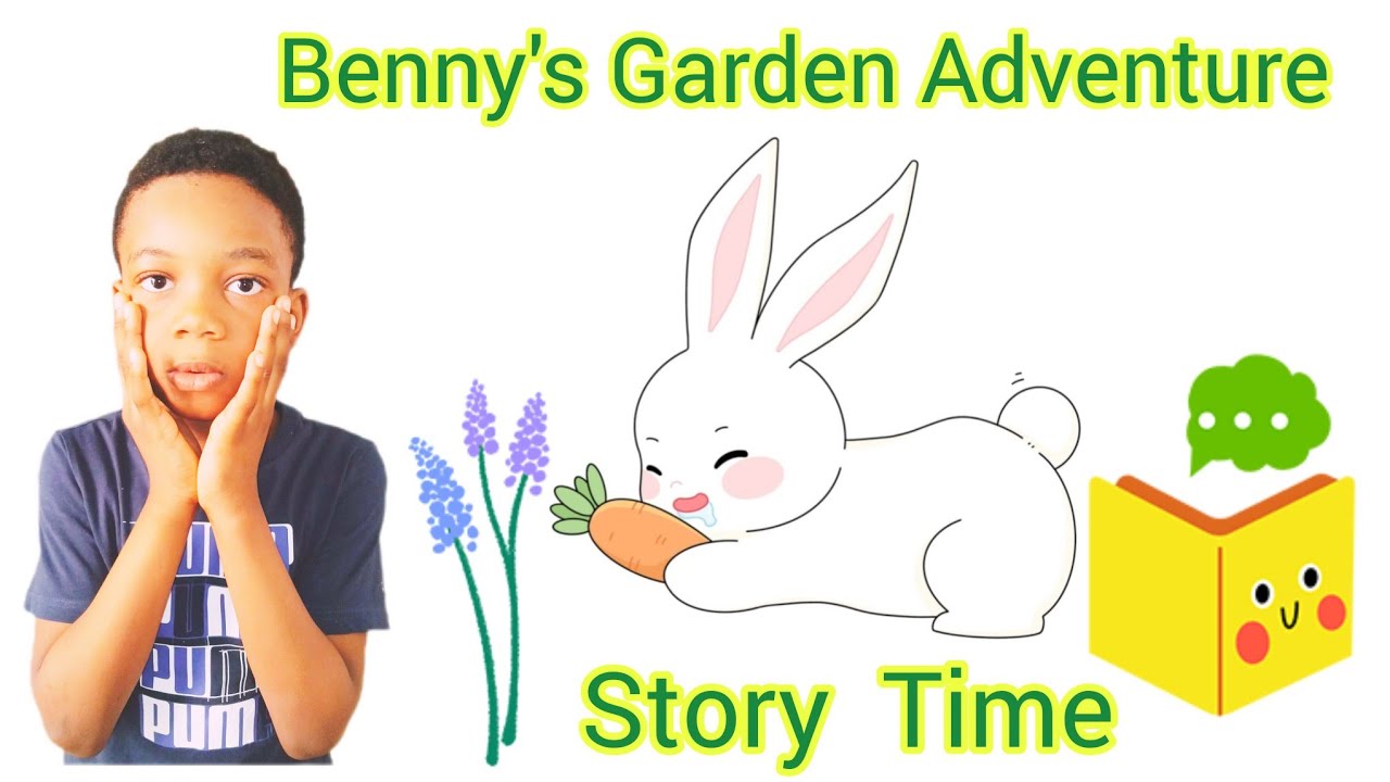 🌟 Story Time: Benny’s Garden Adventure – Fun Kids Story! 🌿🐰