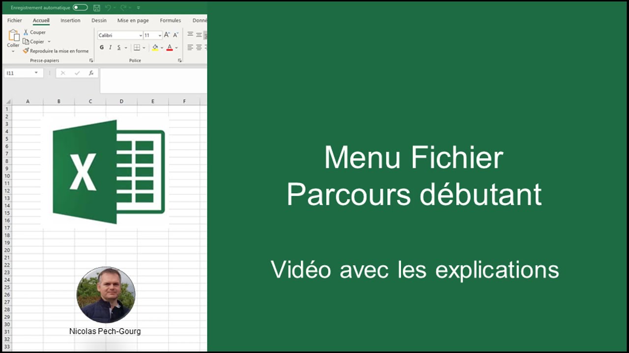 Menu Fichier
