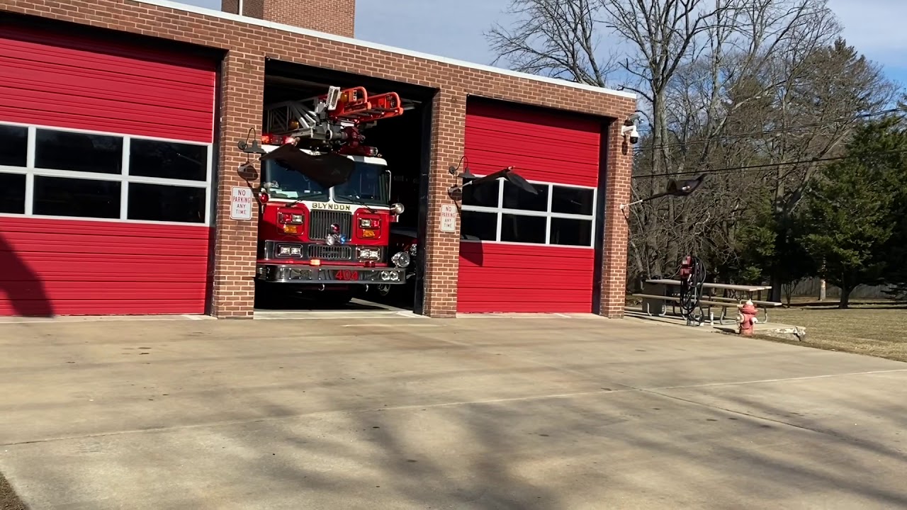 Glyndon VFC Truck 404 Responding For A Gas & Returning *Idiot Driver Alert*