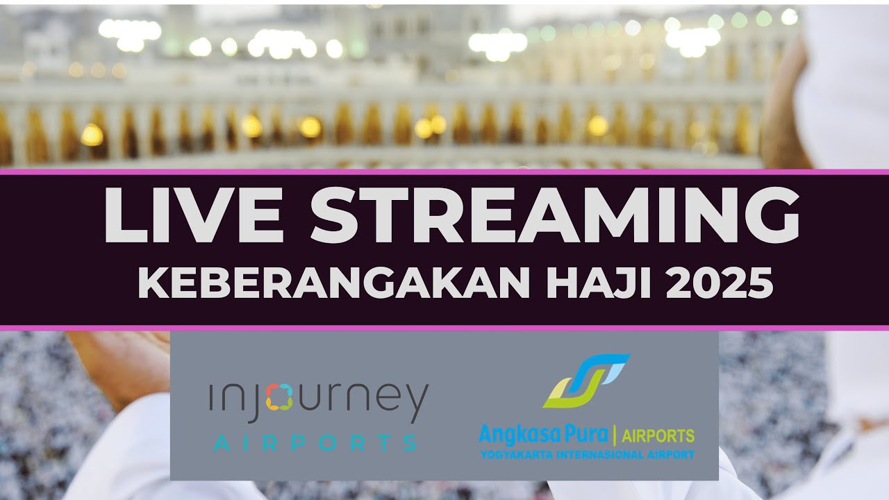 LIVE BANDARA  (BIZAM) - KEBERANGKATAN JEMAAH HAJI KLOTER 4 - KABUPATEN LOMBOK TIMUR