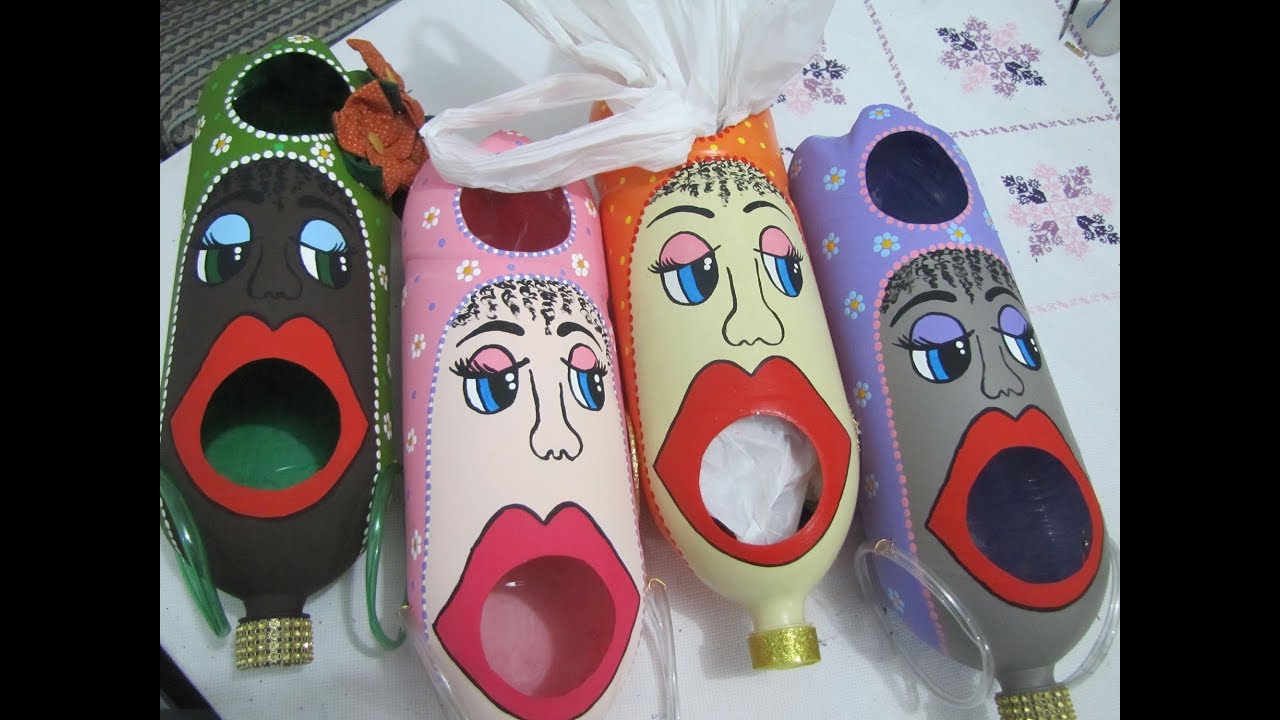 Puxa Saco de Garrafa PET Africana