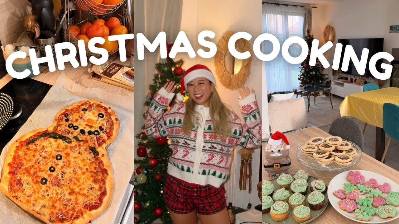 海外のリアルなクリスマスクッキング＆ホームパーティ Vlog🇫🇷🎄