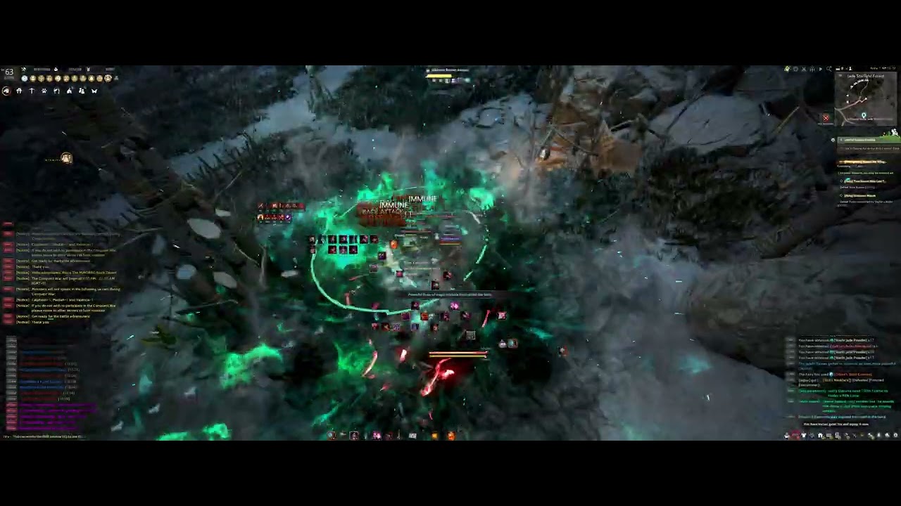 BDO Ninja Awakening PVE Jade Forest P2 | Reboot 309K|380DP | Black Desert Ultrawide