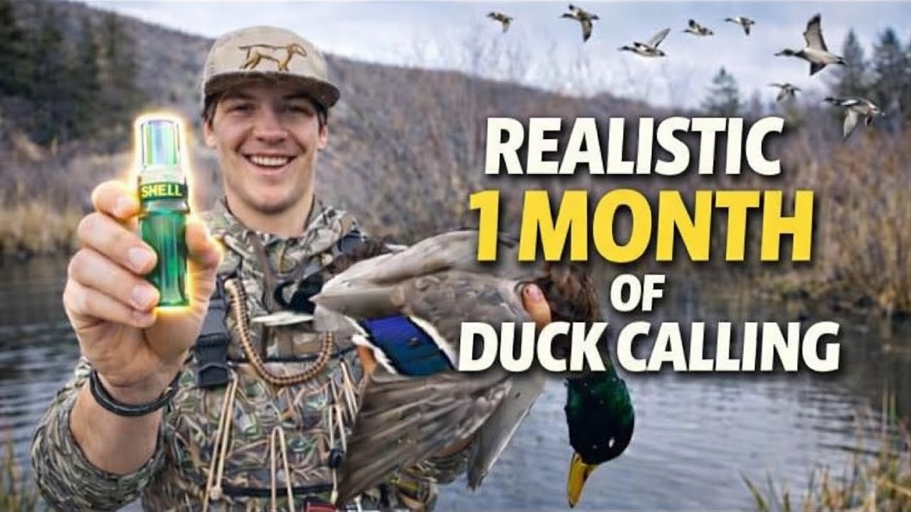 I LEARNED TO DUCK CALL FOR THE PAST MONTH - Here’s how it’s going