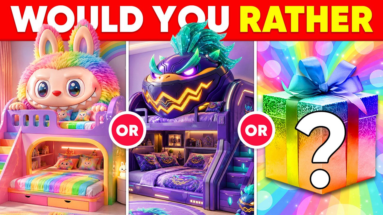 Would You Rather...? Luxury MYSTERY Gift Edition 🎁💎🤑 HARDEST Choices Ever! Moca Quiz