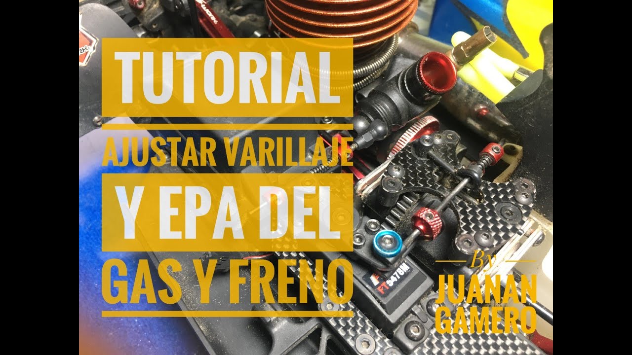 tutorial ajustar varillaje y epa del gas y freno