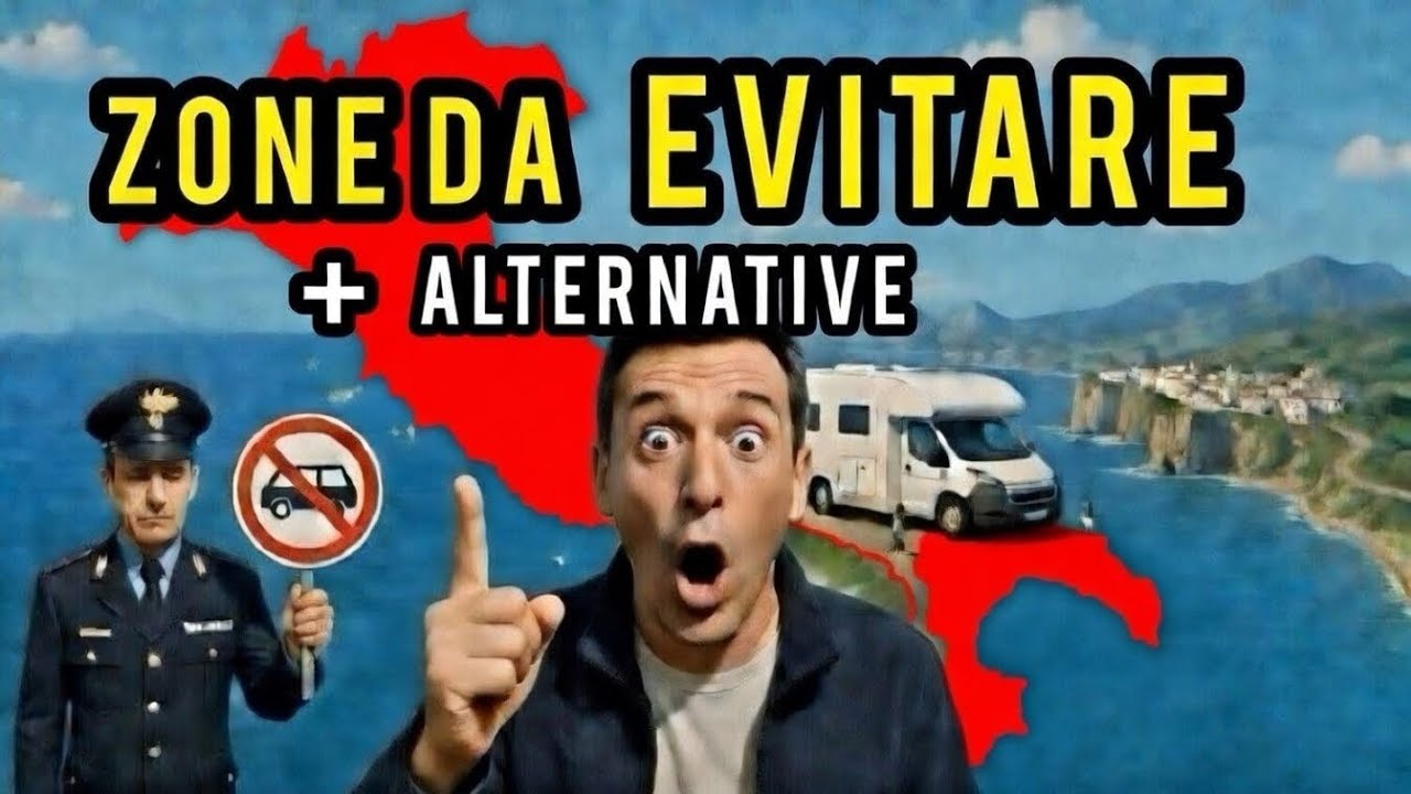 🇮🇹 ITALIA IN CAMPER: Soste TOP e zone da Evitare (per Regione!) 🚐