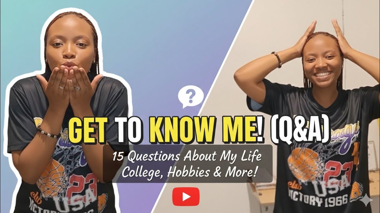 Get to know me video|Answer 15 interesting questions with me!