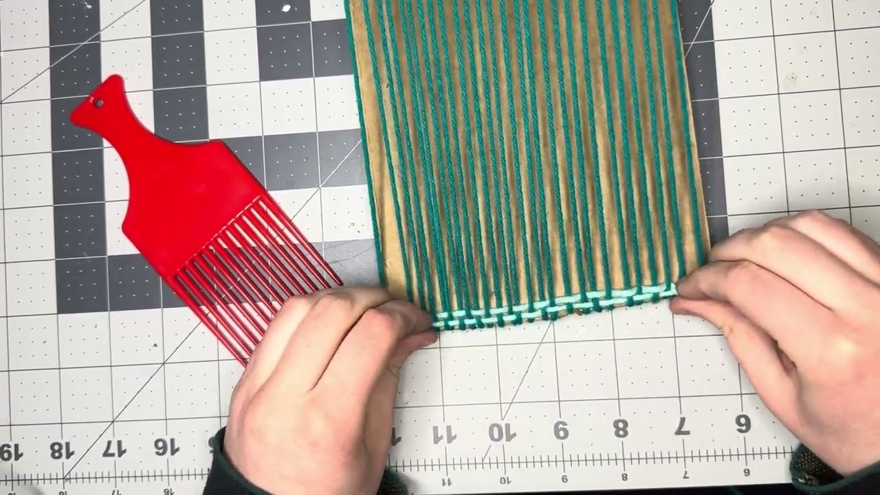 Pouch Weaving 