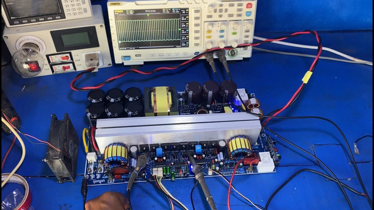 Digital Amplifier class D 5000W included SMPS 6KW