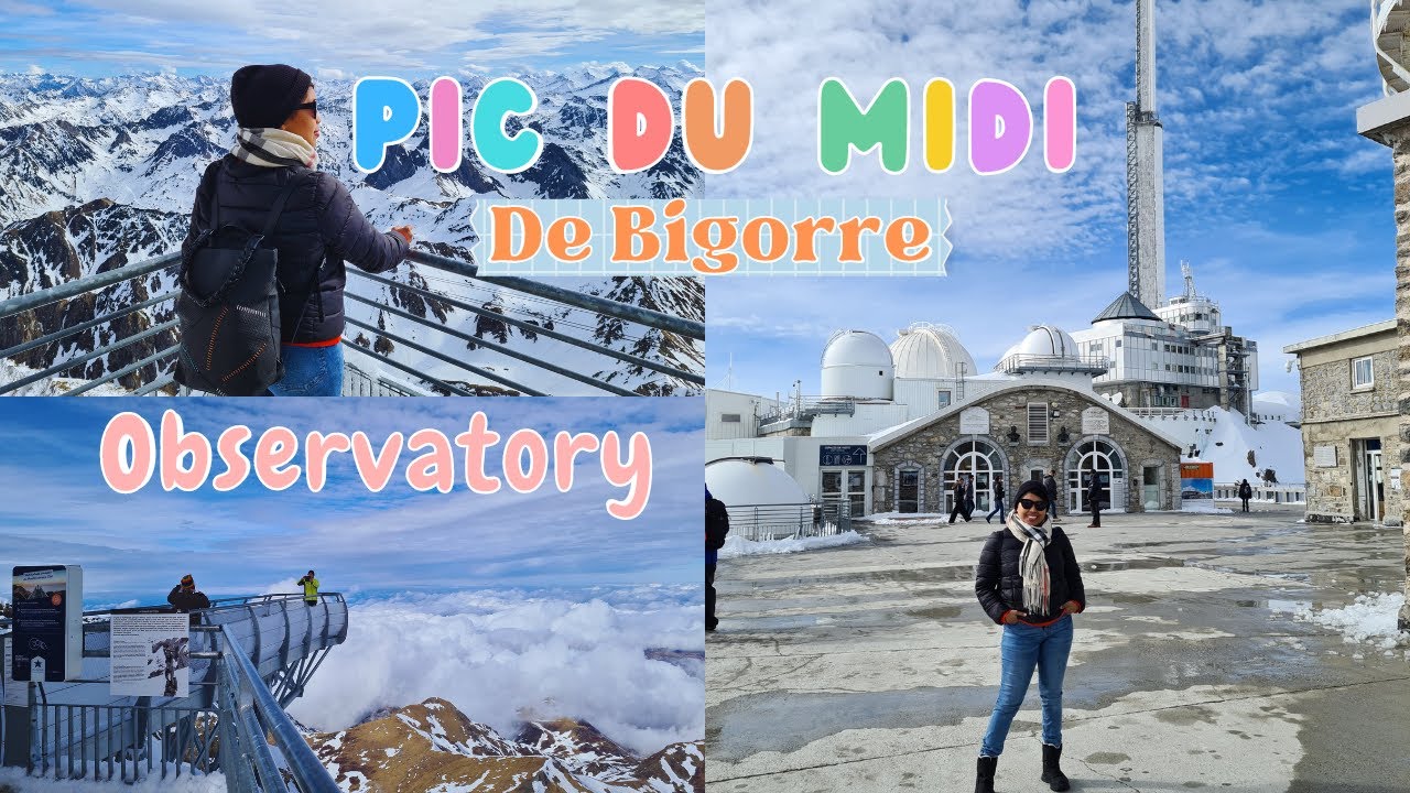 A DAY ABOVE THE CLOUDS ☁️ AT PIC DU MIDI OBSERVATORY DE  BIGORRE 🗻 🇫🇷