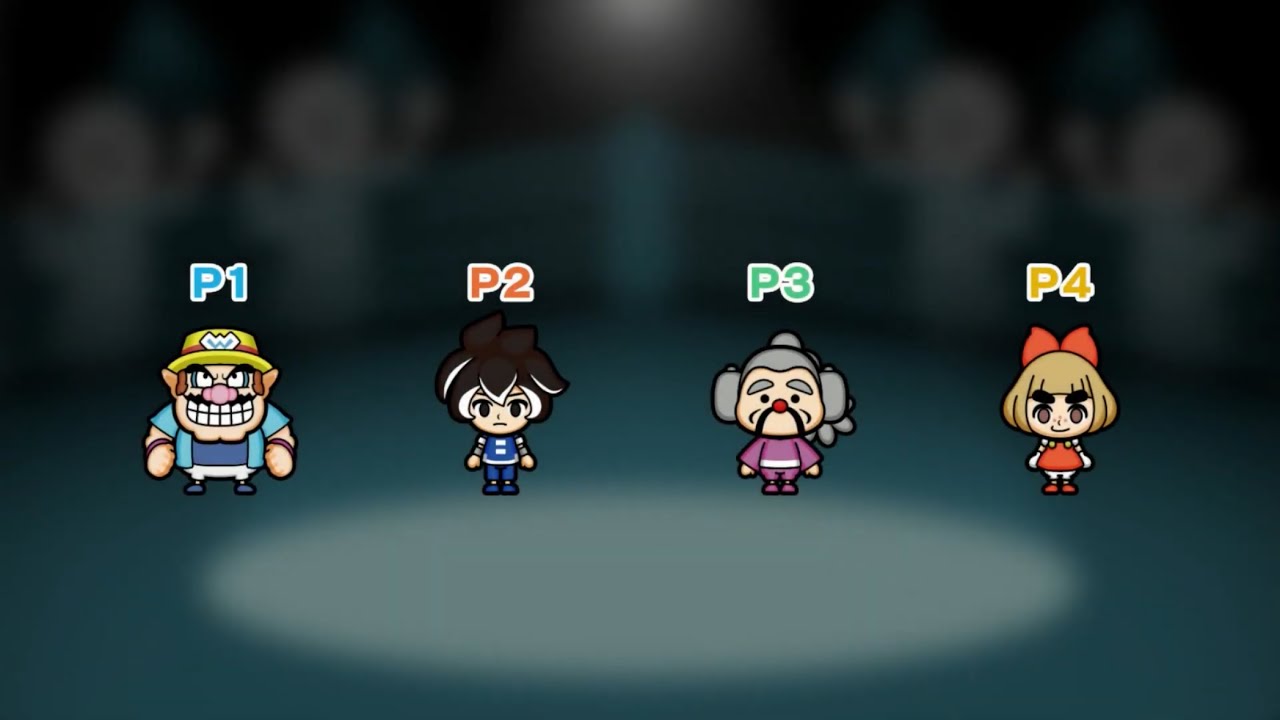 WarioWare Move It - Go The Distance - Wario vs Cricket vs Mantis vs Lulu