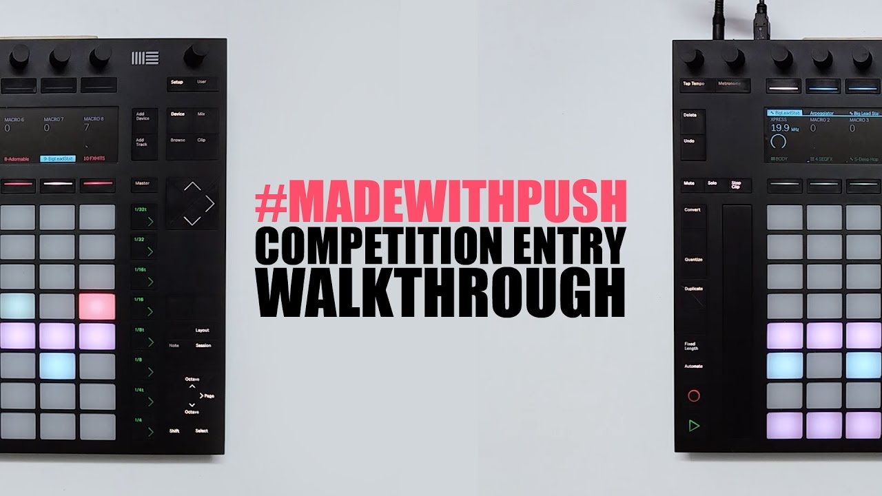 #Madewithpush Walkthrough | Beat Tools Competition Entry