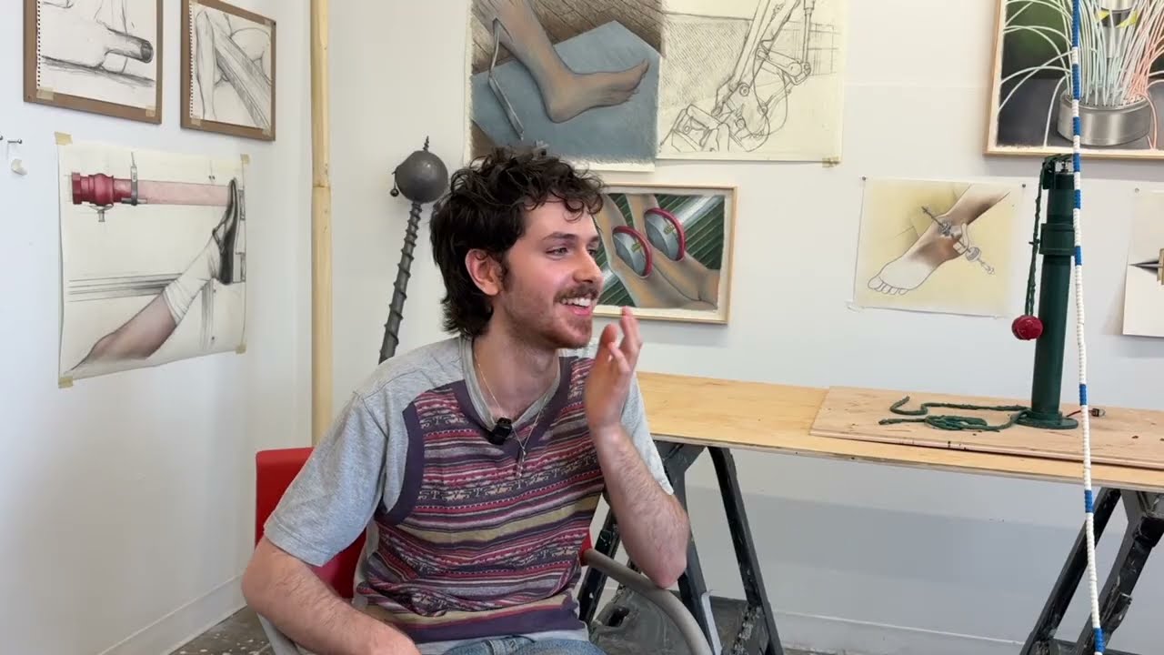 In the Studio with Artist Fellow Kian McKeown