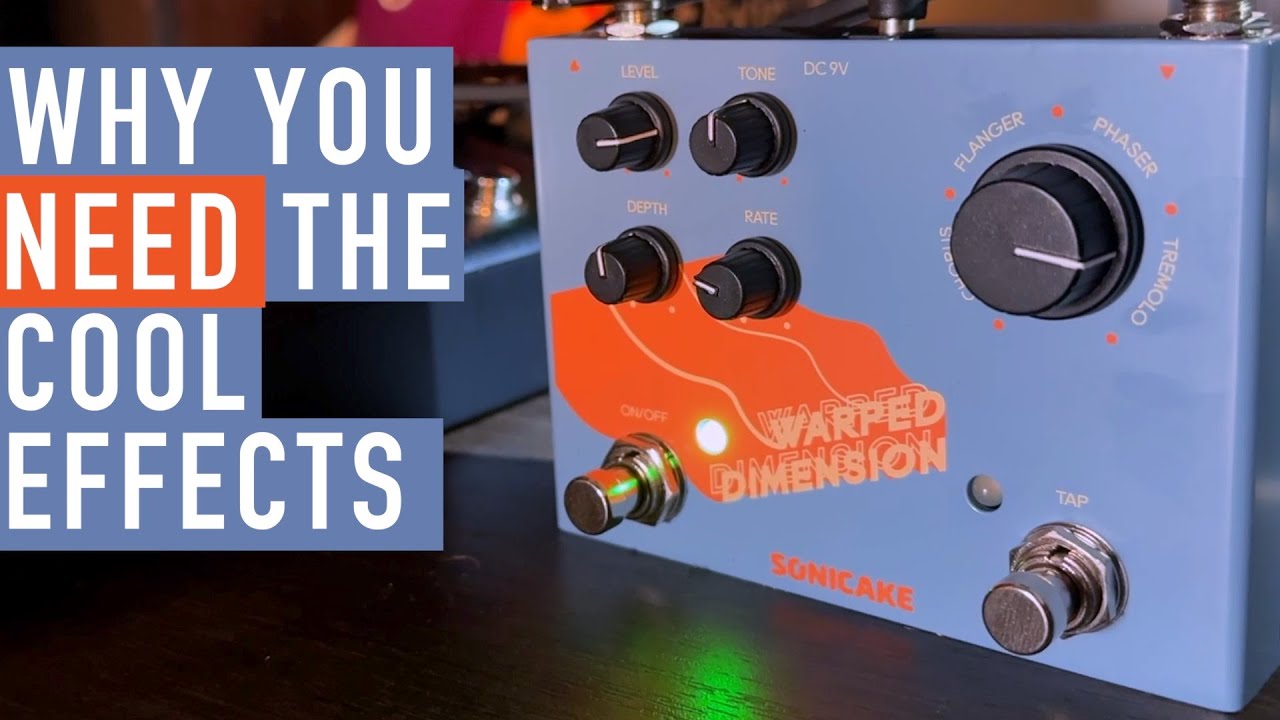 Making Music with the Sonicake Warped Dimension Modulation Pedal