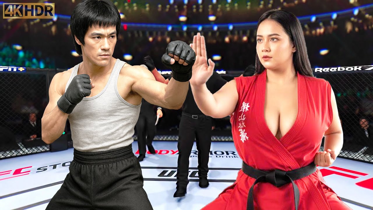 TRUE Bruce Lee vs. Curvy Karate REMATCH | EA Sports UFC 5