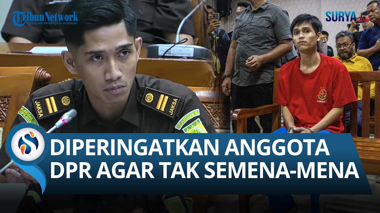 DPR Ngamuk soal Kasus Sabu 2 Ton! Jaksa Penuntut Mati ABK Fandi Disemprot: Jangan Semena-mena