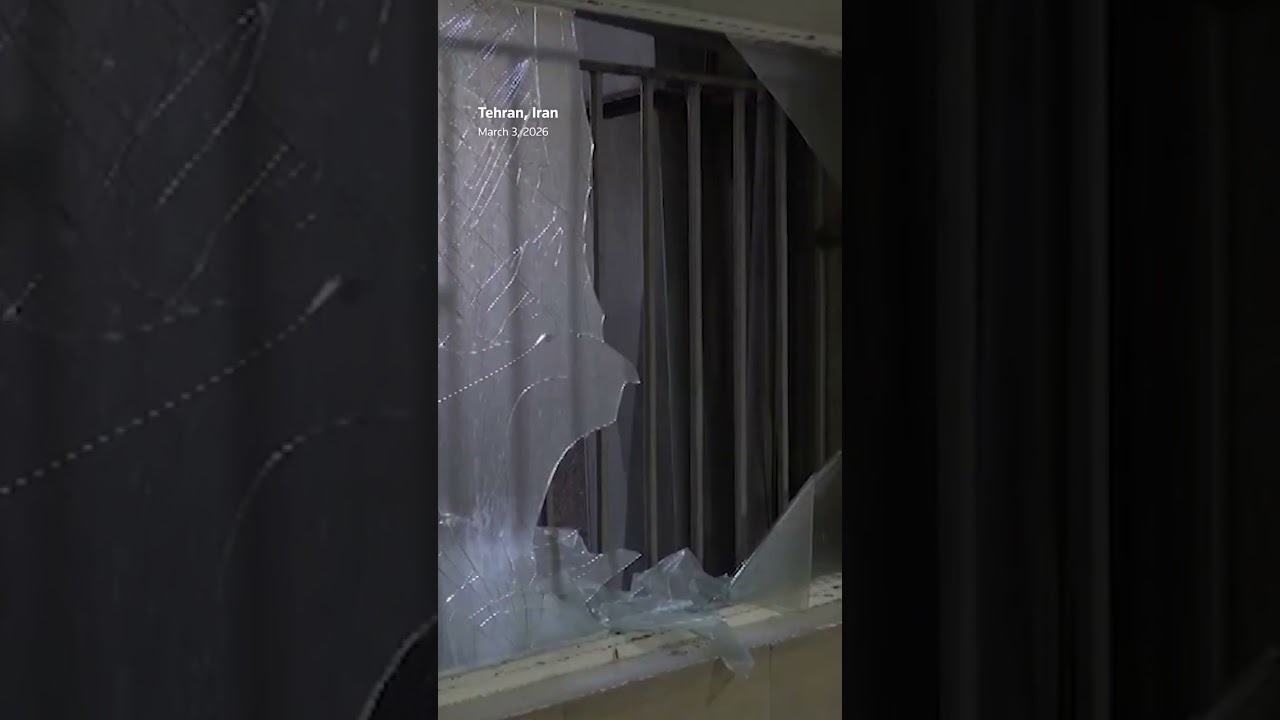Tehran hospital damaged by nearby explosion