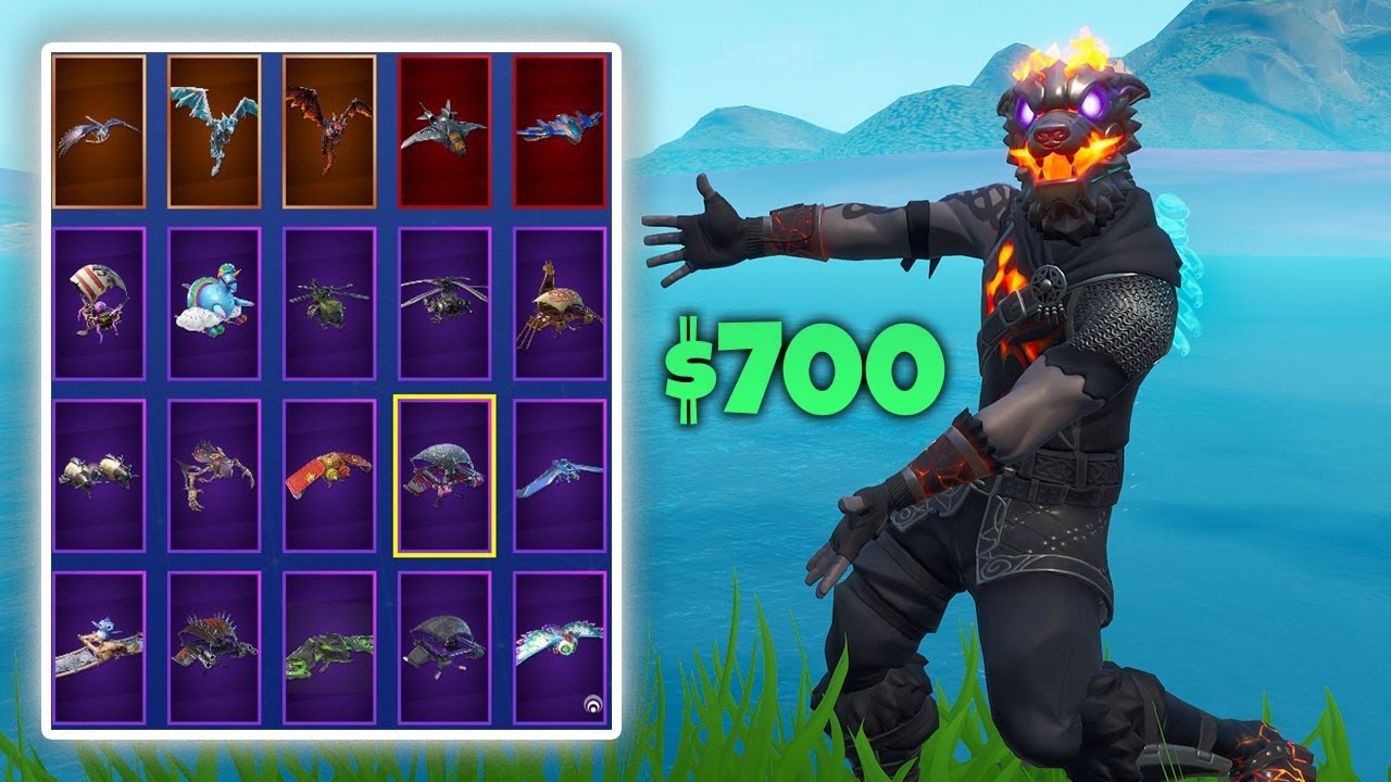 Моя коллекция планеров Fortnite за 700 долларов!