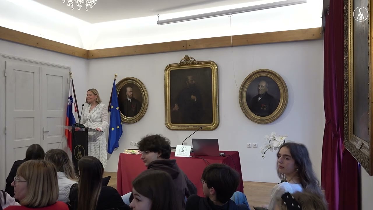 Predstavitev Slovenske matice in njene 160 letne zgodovine dijakinjam in dijakom Gimnazije Celje