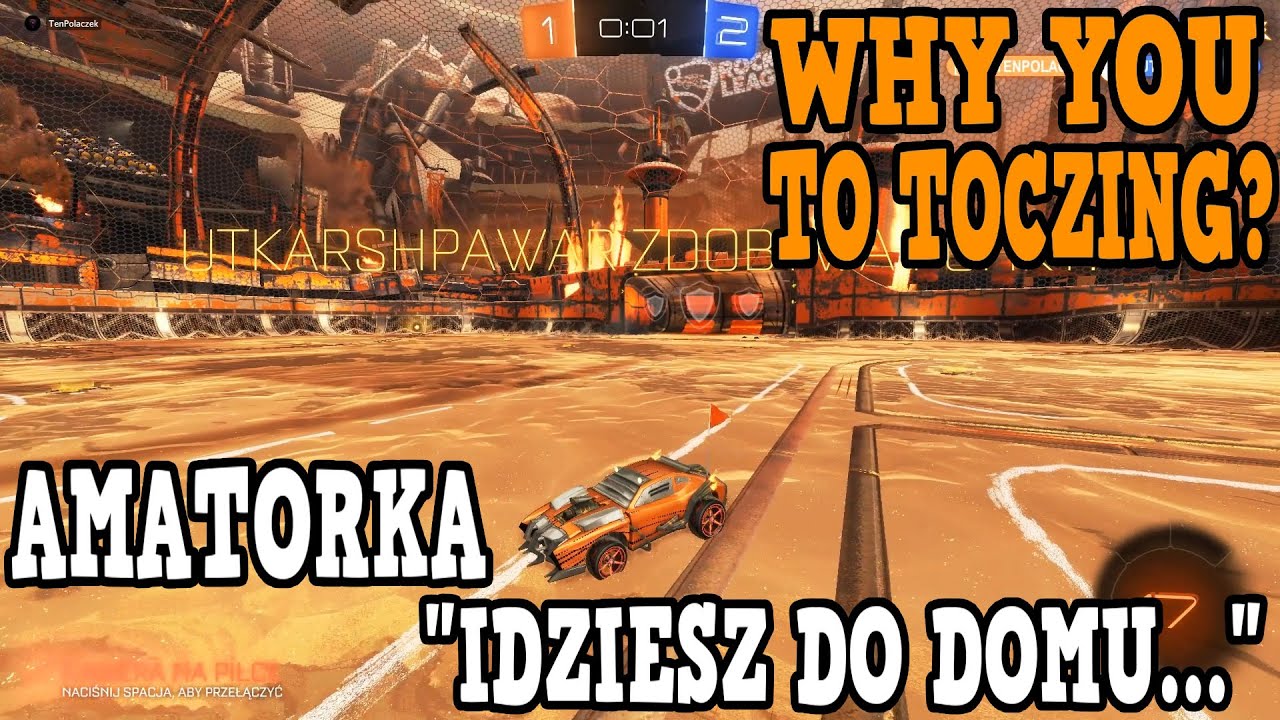 AMATORKA /// IDZIESZ DO DOMU-- Rocket League Najlepsze akcje by Spirox / w Polaczek