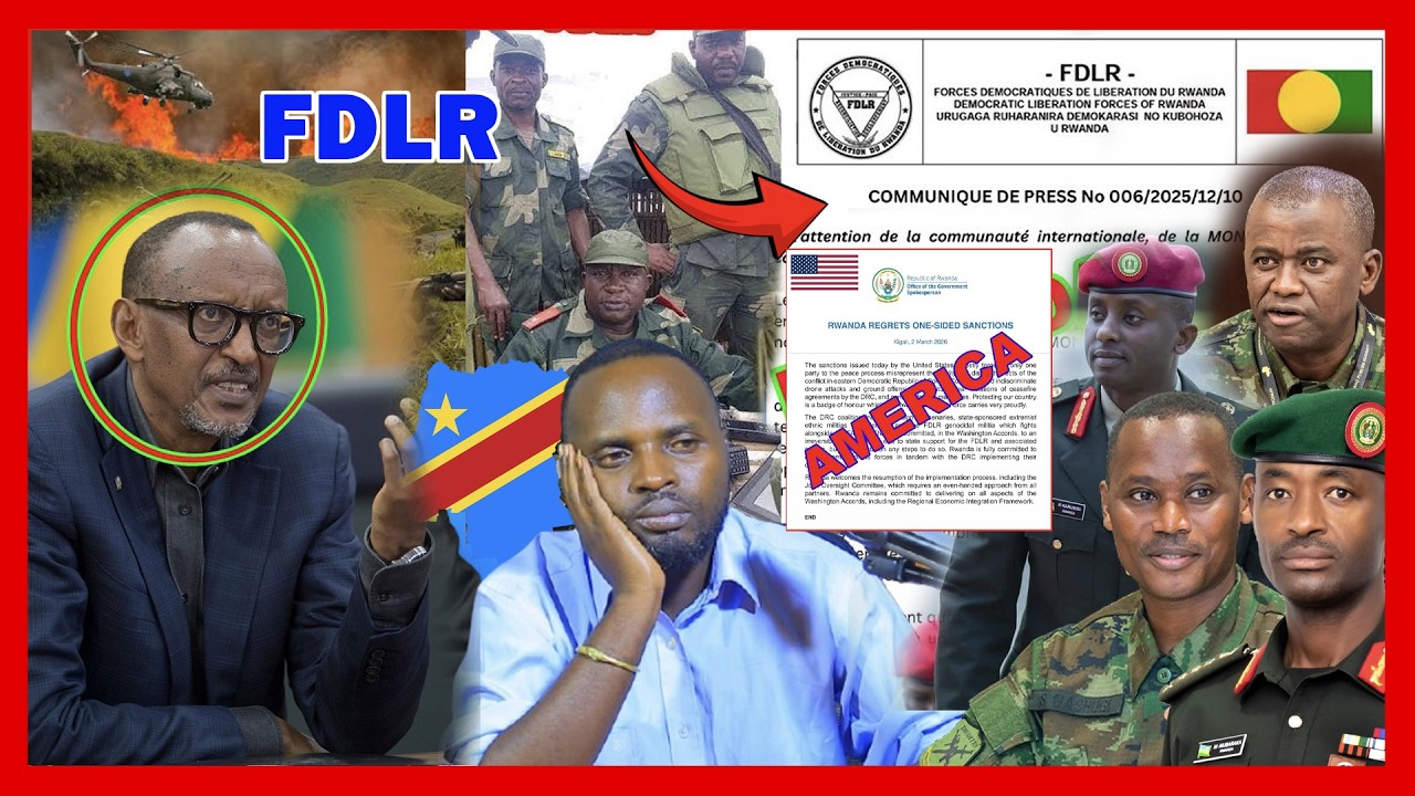 AMAKURU MASHYA🚨FDLR IMENNYE AMABANGA YAYO|YANDIKIYE AMERICA IYISHIMIRA NYUMA YO GUFATIRA RDF IBIHANO
