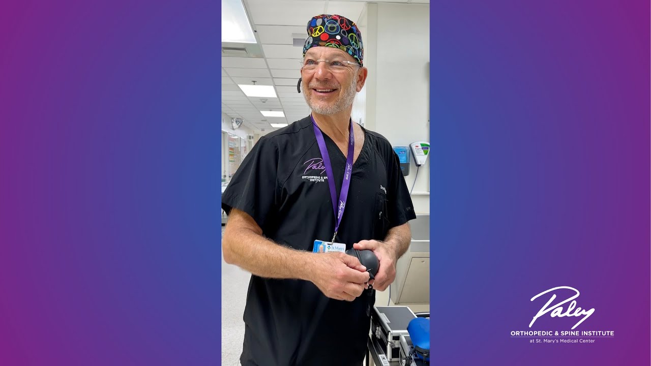 Dror Paley, MD Leads World's First Surgery with the PRECICE(R) Max System