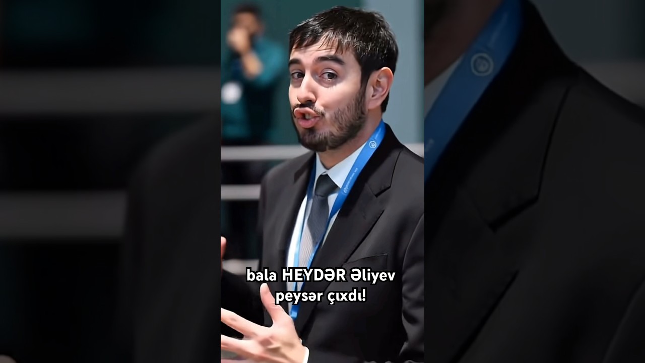 Balaca Heydər Əliyev yoxa &ccedil;ıxıb! Alena Əliyeva prezident İlham Əliyevi peysər &ccedil;ıxardıb!