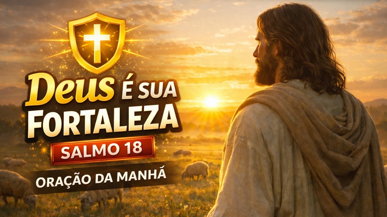 ORE ANTES DE COMEÇAR O DIA | Salmo 18 – Deus é a Sua Fortaleza