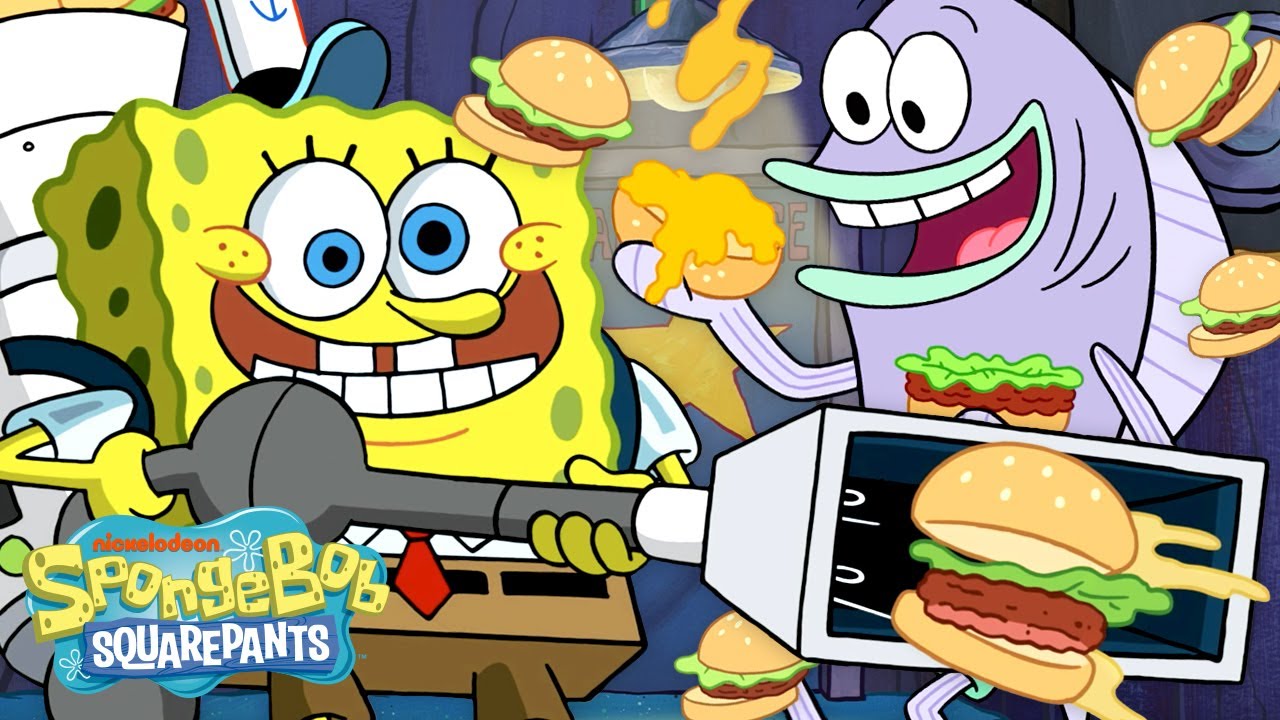 Every Krusty Krab Moment in NEW SpongeBob Episodes 🍔 | 30 Minute Compilation | SpongeBob