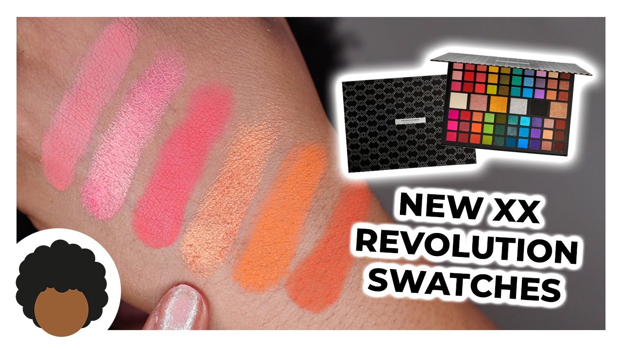 AFROGLORY | XX REVOLUTION XXTRAVAGANZA PALETTE SWATCHES