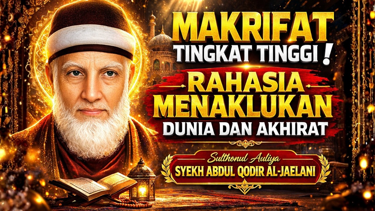DIJAMIN BAHAGIA DUNIA AKHIRAT‼️Rahasia Makrifat Syekh Abdul Qodir Al-Jaelani yang Jarang Terungkap
