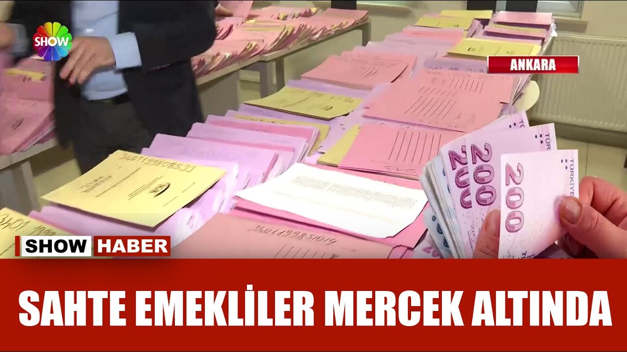 SGK 100 bin hileli emekliyi tespi etti!