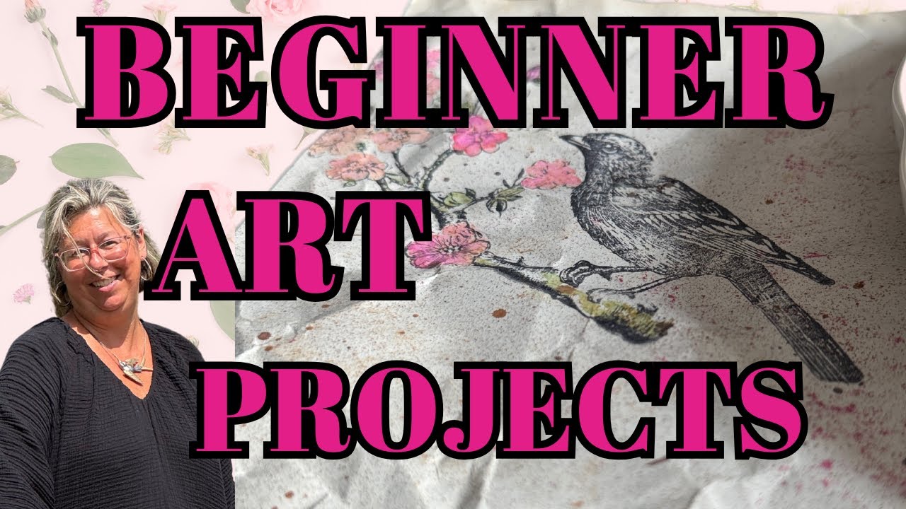 EASY art projects for beginners: Making home decor with IOD stamps and moulds