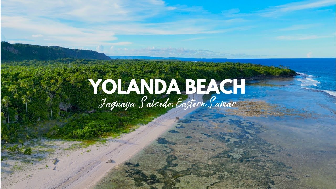 Yolanda Beach in Jagnaya, Salcedo, Eastern Samar, Philippines