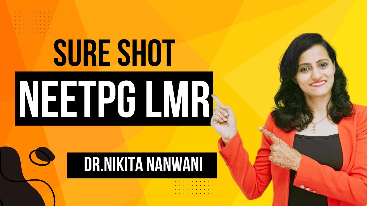 NEETPG Sure Shot | Radiology | Dr. Nikita Nanwani