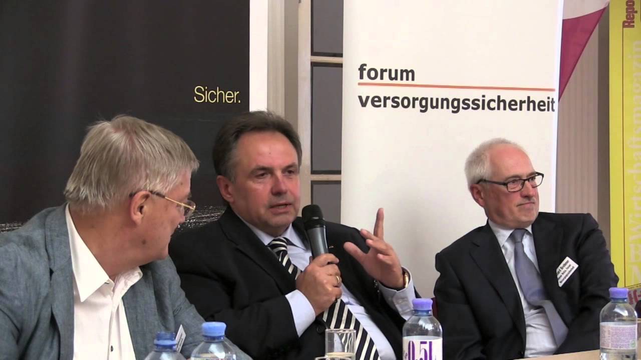 Podiumsgespr&auml;ch Zukunft der Energiewirtschaft - Herausforderung f&uuml;r die Netze
