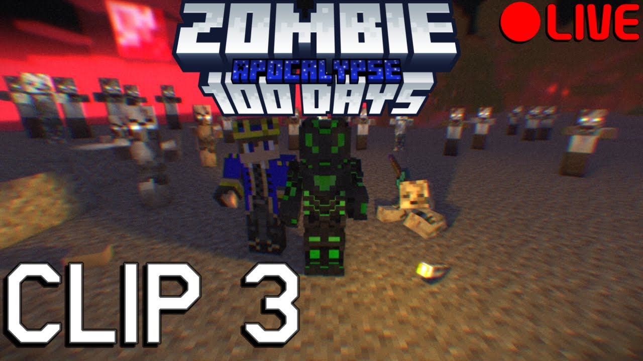 (Stream 3) 100 Days in a Zombie Apocalypse!