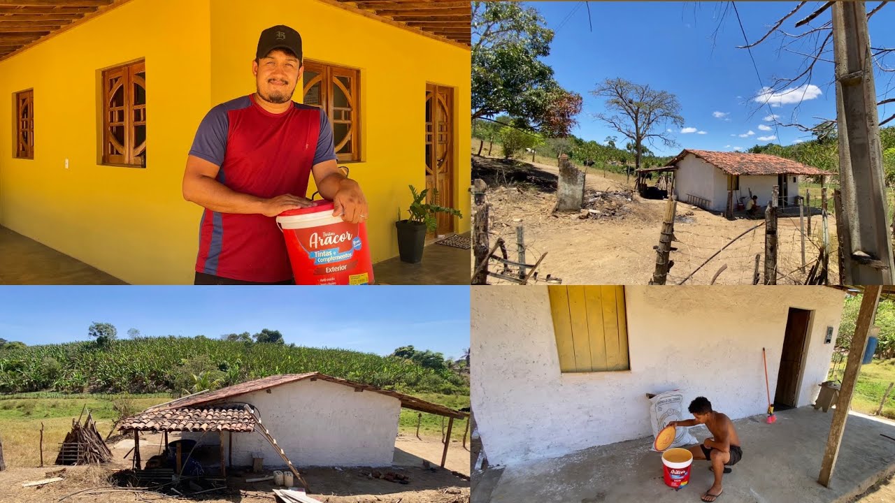 CONSEGUIMOS ENERGIA PARA A CASINHA + GANHAMOS TINTA PARA PINTAR POR DENTRO / PORTAS E JANELAS!!!
