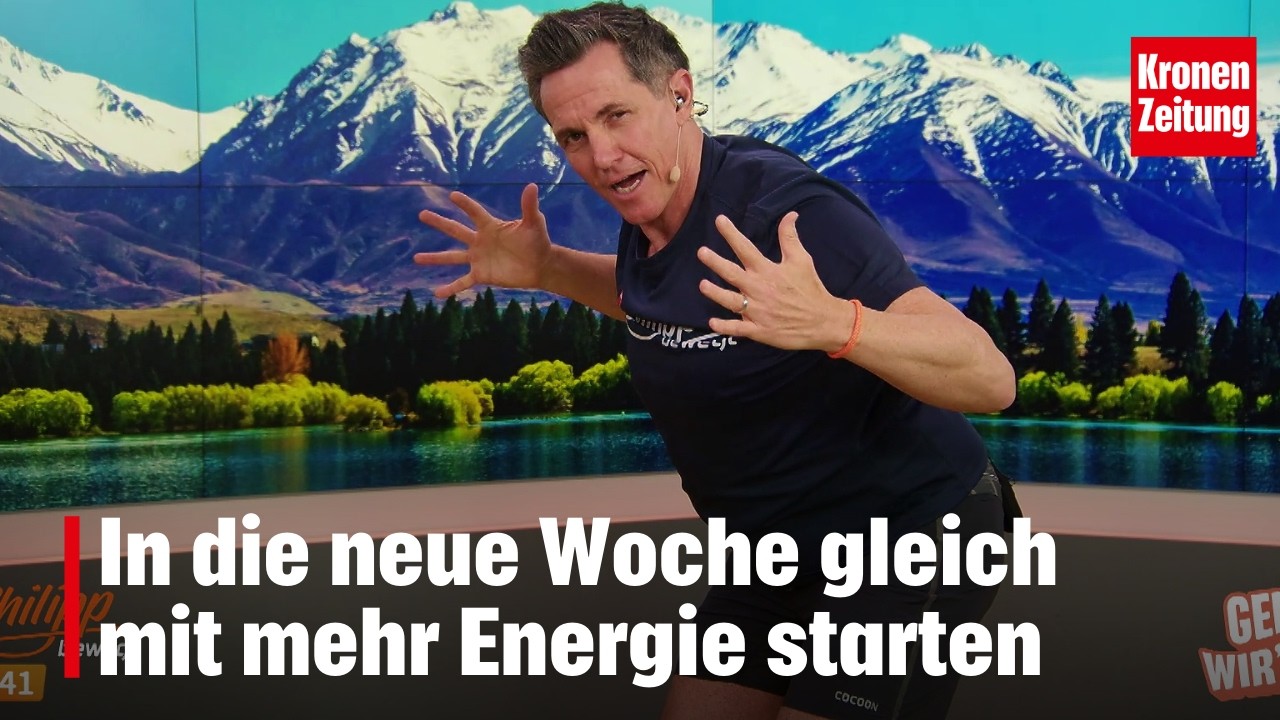 Philipp bewegt am Montag, 16.3.: Mehr Energie für die neue Woche